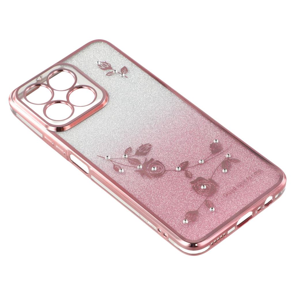 KADEM For Honor Play 60 Plus 5G Case Flower TPU Flexible Gradient Phone Cover