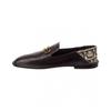 Salvatore Ferragamo Ferragamo Logo Leather Loafer Black