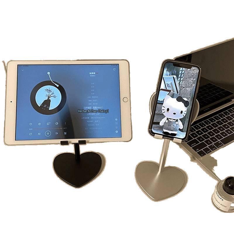 Universal Adjustable Mobile & Tablet Desktop Stand with Telescopic Arm for Live Streaming