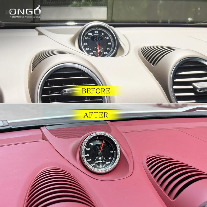 ONGOXD Porsche 718 / Macan / Panamera / Cayenne Interior Diamond Decoration Crystal Interior