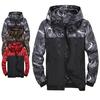 Autumn Coat Camouflage Windproof Waterproof Cardigan Hooded Men Sweatshirt for Work
