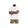 Adidas Logo Print Pullover Crew Neck Short Sleeve T-Shirt Men T-Shirts White HZ1400