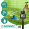 3/4 Inch Thread Water Flow Meter LCD Display Measure Gallon Liter Consumption Multifunctional Digital Water Meter