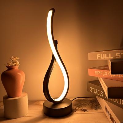 Led Table Lamp Bedroom Bedside Nightlight Creative Ktv Restaurant Coffee Shop Luminous Decorative Table Light