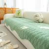 Sofa Cover Mats Winter Thickened New Simple And Comfortable Seat Cushion Plush Warm Anti-Cat Scratch Sofa Cover Couch Protector