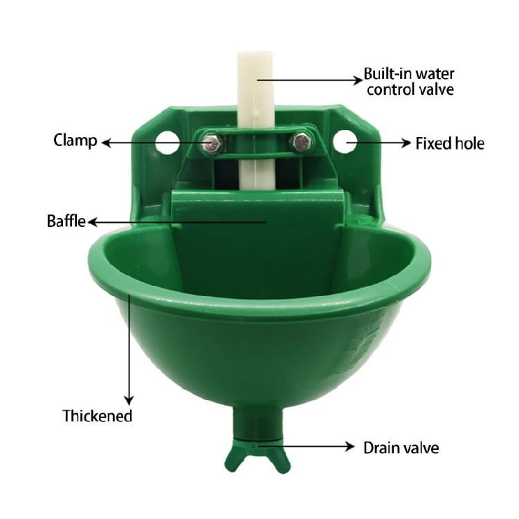 Automatic Animal Drinking Water Bowl Consistent Water Supply Bowl for Horses and Other Outdoor Animals