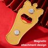 Chinese Style Lion Bottle Opener Refrigerator Magnet God of Wealth Cartoon Lion Fridge Magnet