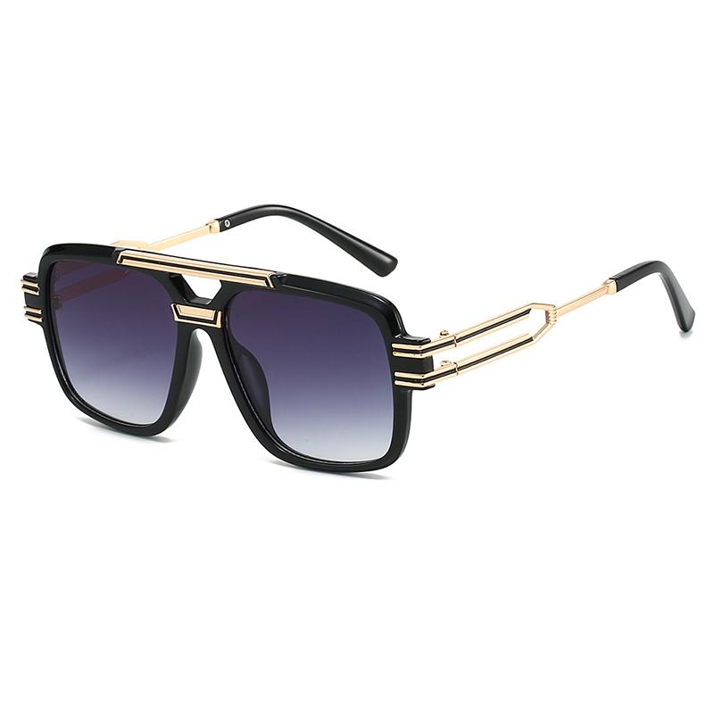 Fashion Vintage Square Frame Sunglasses for Men Women Brand Design Trend UV Protection Lens Blue Sun Glasses Unisex Eyewear 2026