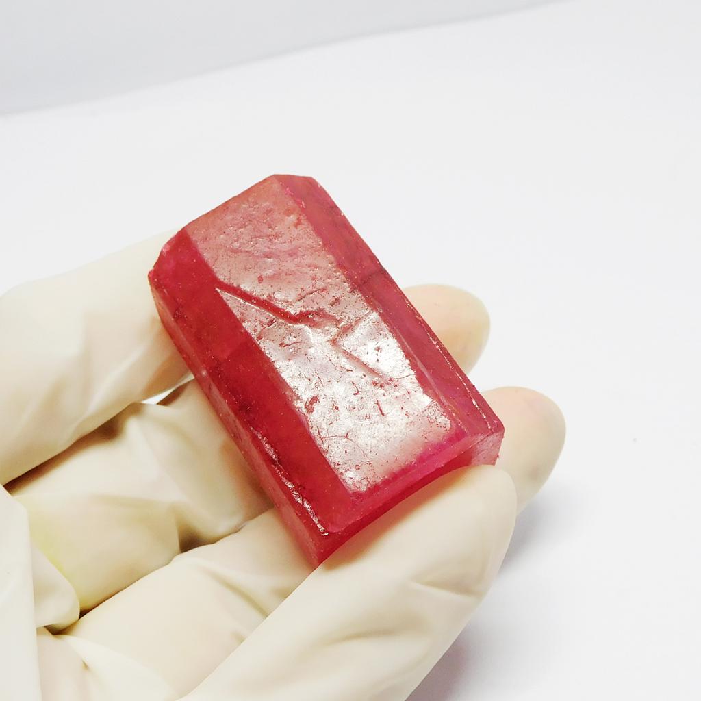 Uncut Red Ruby Rough 276.40 Carat CERTIFIED Loose Gemstone Natural Rough p-2879-h