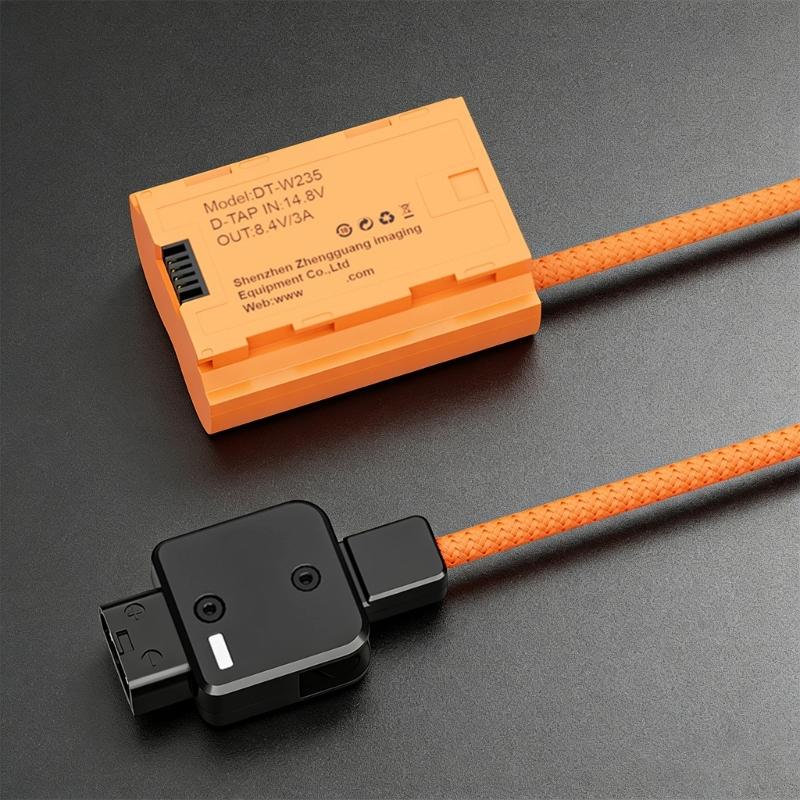 D Tap-W235 D Tap To W235 Dummy Battery For XT5 GFX100S XH2S Camera With 8.4V Stable Output And 60cm Cable