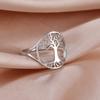 Dreamtimes Tree of Life Ring for Women Girls Celtic Ring Jewelry Family Tree of Life Band Antiqued Celtic Ring Christmas Gift