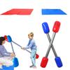 Gladiator Games Sticks Mats Kit Inflatable Gladiator Game for Boys Girls Or Adults for Battle Outdoor Accessories
