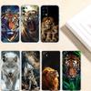 Wolf Tiger lion Transparent Phone Case for LG K22 K30 K40 K40S K41 K42 K50 K50S K51 K51S K52 K61 K62 K71 K92 Q61