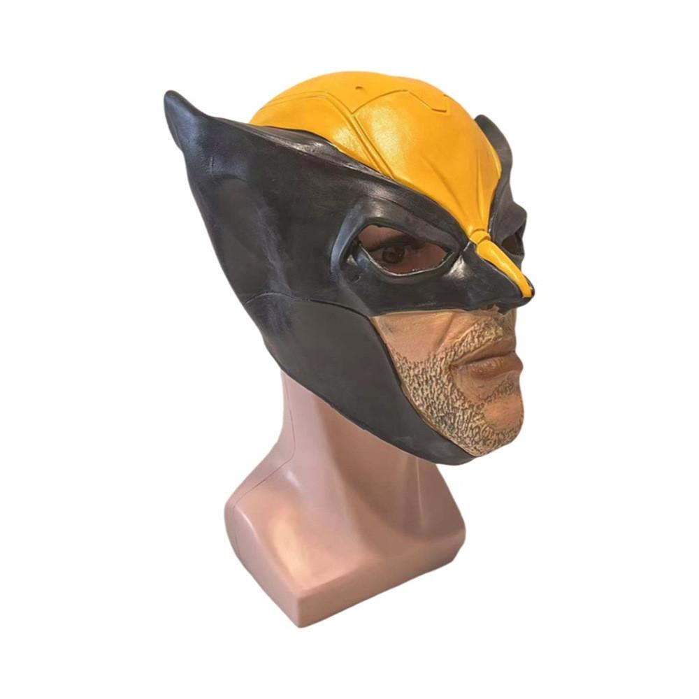 Marvel Maska Wolverina Halloween Cosplay Rekvizita Pryskyřice Polomechanické Umění Pro Fanoušky