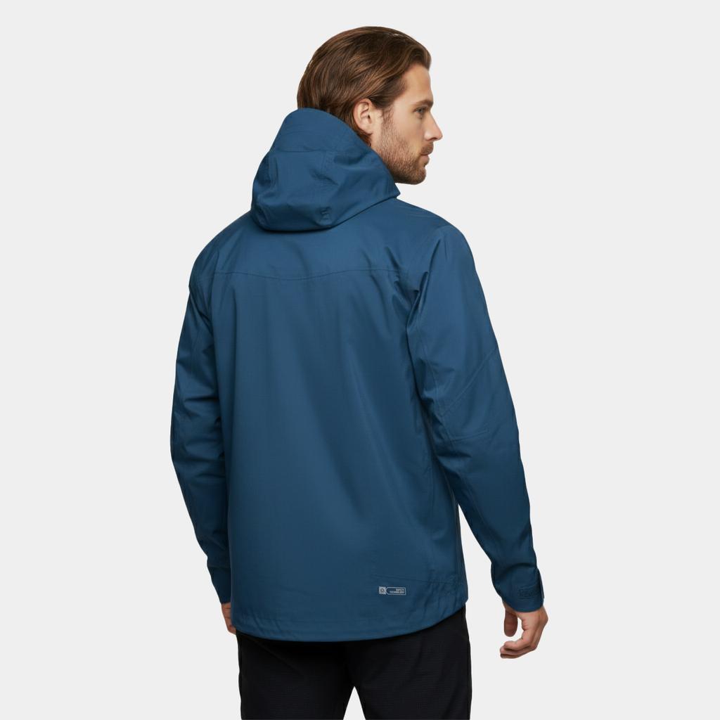 Alpinus Arys Men' 2-Layer Jacket Blue Nq11994 Size 3Xl