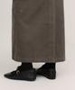 Musinsa Standard Woman 11W Corduroy Maxi Skirt [Taupe]