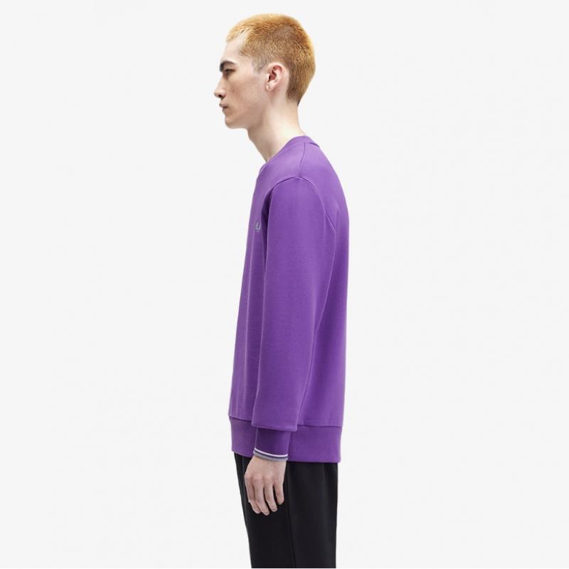 Fred Perry [podstawowy] Bluza z okrągłym dekoltem   Emersist Afpm2437535 W95