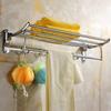 Jiemengzhe Foldable Copper Alloy Bath Towel Rack