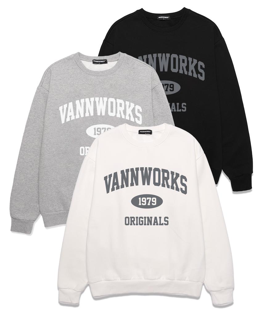 VANNWORKS Arch Original Sweatshirt (Vs0018) White (Type A)