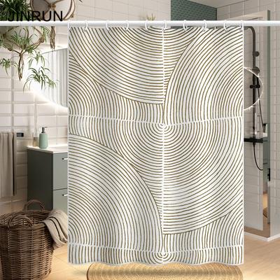 Cortina impermeable gruesa para baño, cortina de ducha a prueba de moho, cortina de partición de ducha, cortina de ducha, cortina de baño, perforación libre
