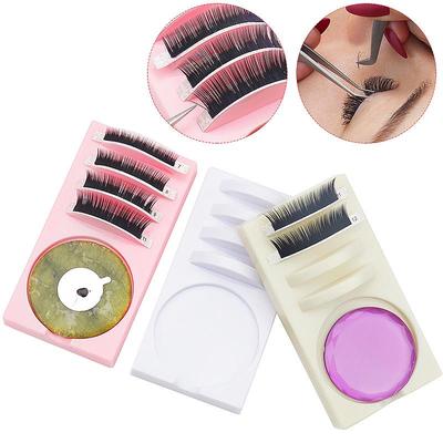 Tavolo 2-in-1 per Extension Ciglia con Vassoio Colla, Opzioni Multicolore, Ideale per Saloni di Unghie