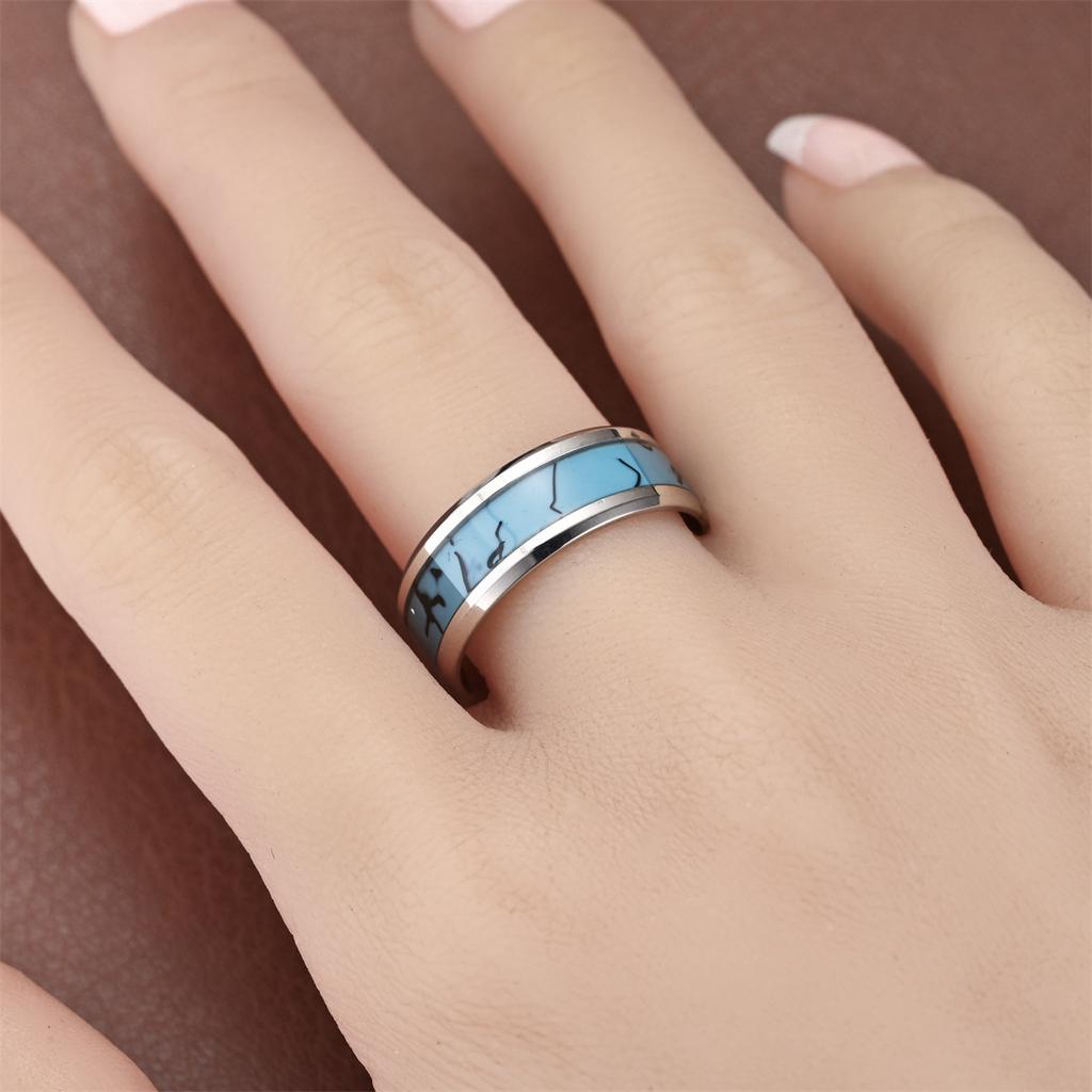 1Pc Fashionable, Simple and Versatile Titanium Steel Ring, A Ring Suitable for Men and Women