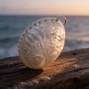 Shell Pendant Necklace With Natural Shell Material For Jewelry Making