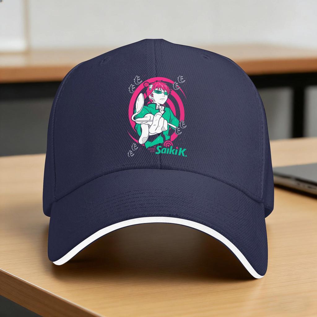 Saiki K Kusuo No Psi Nan Baseball Cap Running Hippie Hip Hop Hats Unisex Men Casual Design Snapback Cap