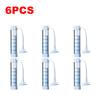 1-6PCS Deep Breathing Trainer Abdominal Muscle Trainer Lung Capacity Training Device Deep Breathing Dumbbell Abdominal Fitness