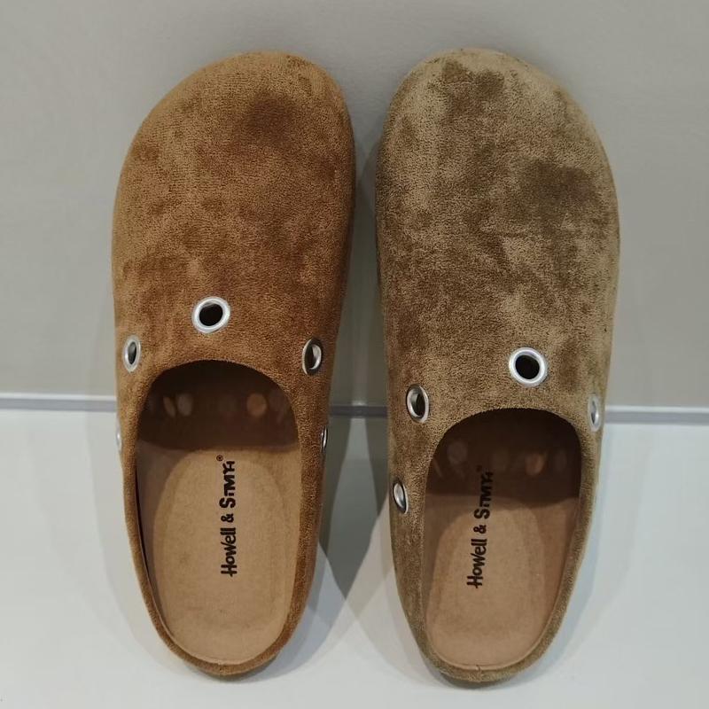 Fashion Flats Women Mules Shoes Casual Designer Slippers Suede Fashion Dress Woman Sandals 2025 New Cozy Slingback Zapatillas De Mujer