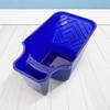 Industrial Plastic Paint Bucket Tray for Automotive Surfaces Maintenance Nonslip Base & Contoured Handle for Secure Grip