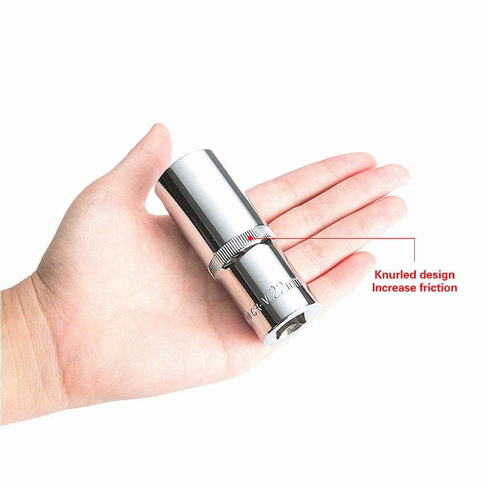 Hex Wrench Socket Head Set 1/4" 3/8" 1/2" 5/6/7/8/9/10/11/12/13/14/15/16/17/19/22mm Mirror for Ratchet Long Shock Key Sockets