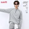 Baleno Men's Half-Zip Long Sleeve Athletic T-Shirt