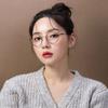 Eonadeoluteu Titanium Eyeglass Frames Hugo Round Soltex