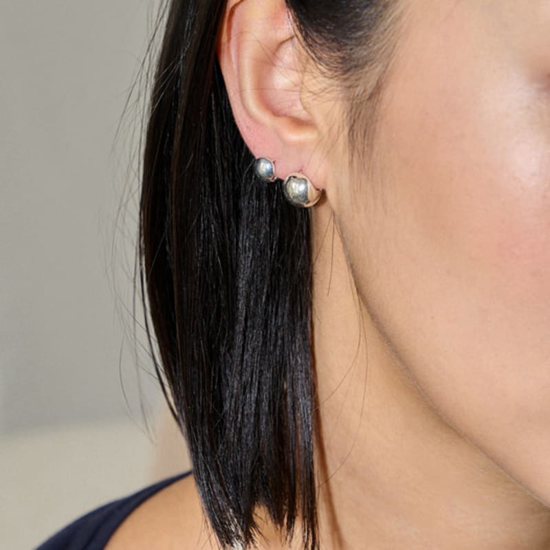 SULTANA Ball Onetouch Earring 10mm