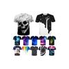 Space Galaxy Skull 3d Print Womens Mens Casual Tshirt Short Sleeve Graphic Tee With Vibrant Design