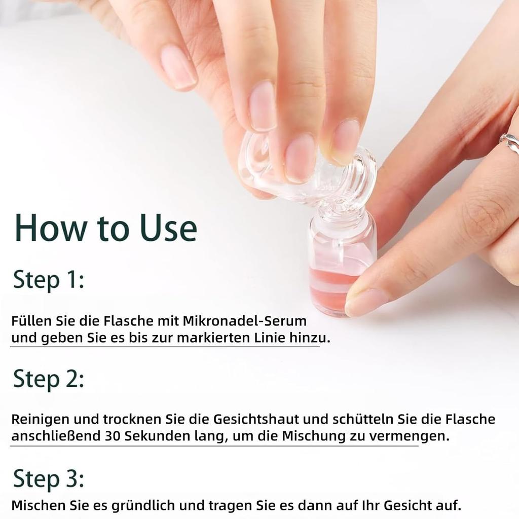 פנים הידרה רולר Microneedles מחט יופי מקצועית פנים Dermaroller נקבובית להדק אנטי אייג'ינג כלי טיפוח עור ללא כאבים