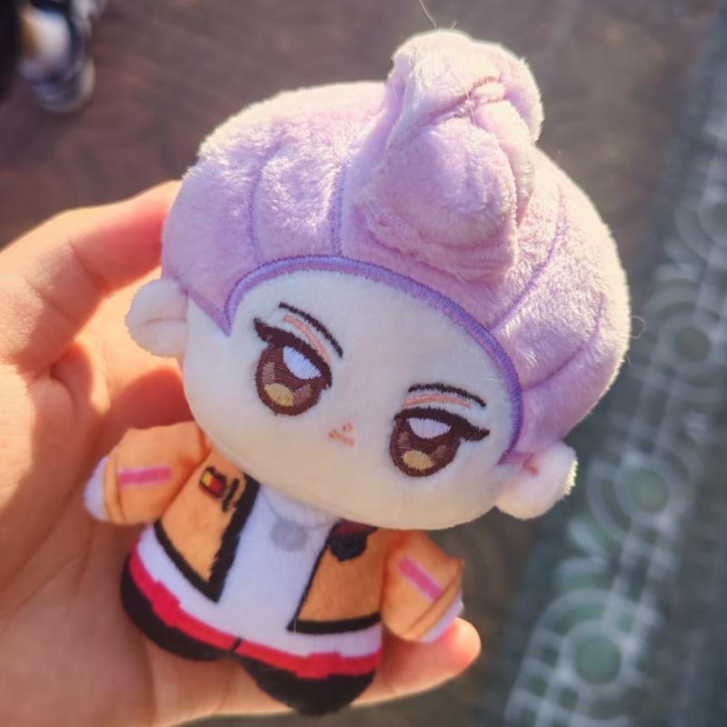 In Stock 10cm Demon Hunters Rumi Mira Zoey Cotton Doll Body Dress Up Clothing Cute Soft Toy Anime Model Figures Collection Gifts