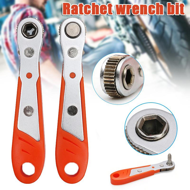 Mini Bit Ratchet Wrench Bit Nozzle Handle Screwdriver Bit Socket Wrench Screwdriver Tool