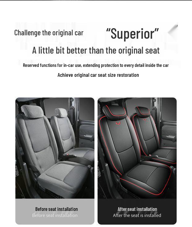 Wuling Zhi Guang EV 25 Models All-Season Seat Cushion Covers
