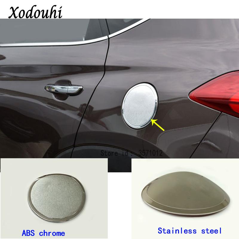 For Hyundai Tucson 2015 2016 2017 2018 Car Body Styling Dedicate Gas/Fuel/Oil Tank Cover Cap Stick Lamp Frame Trim Part 1pcs