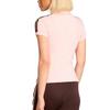 Adidas Originals Short Sleeve Striped Polo Shirt Women tops KD3699