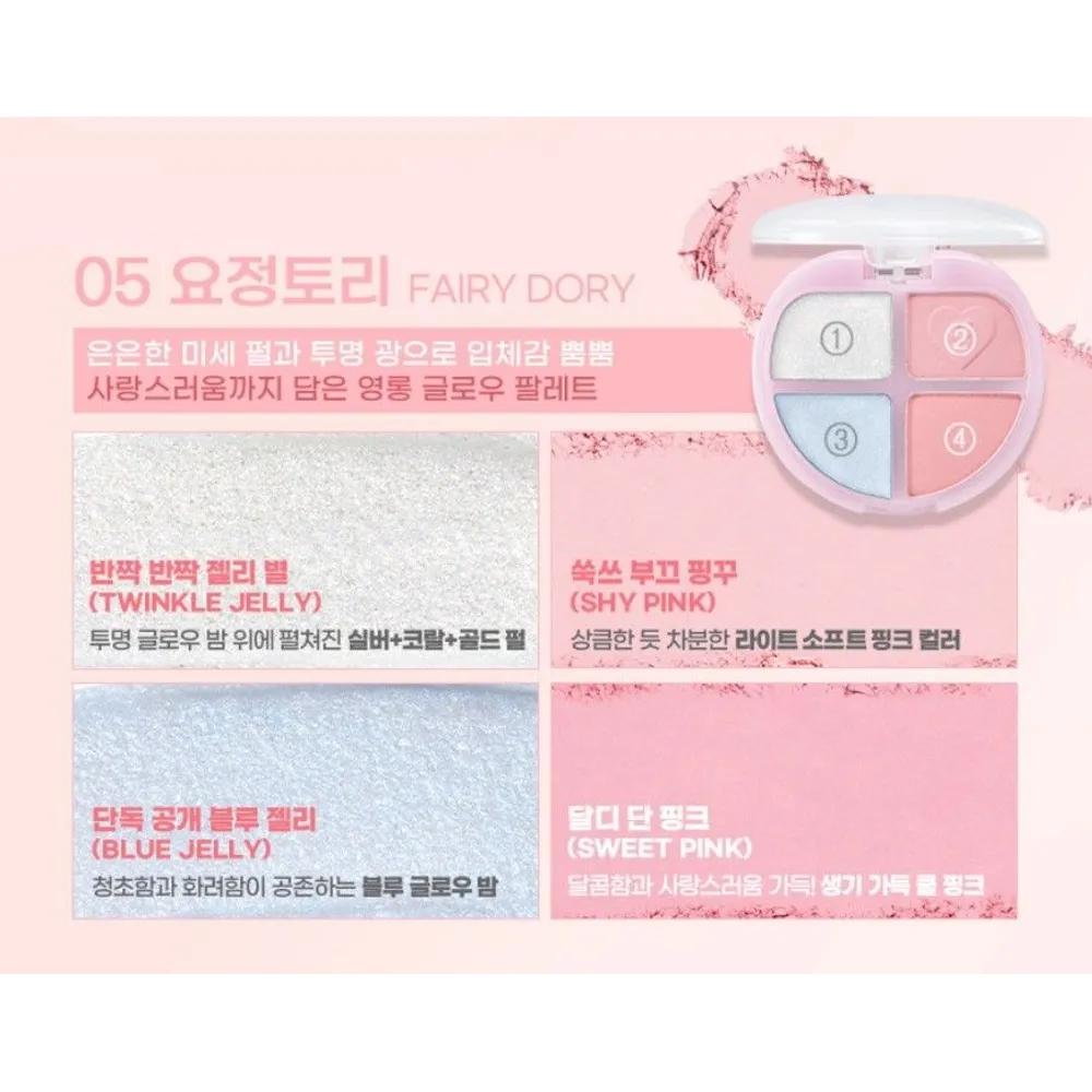 Colorgram Tintory Eyeshadow Palette 05 Fairytory X2