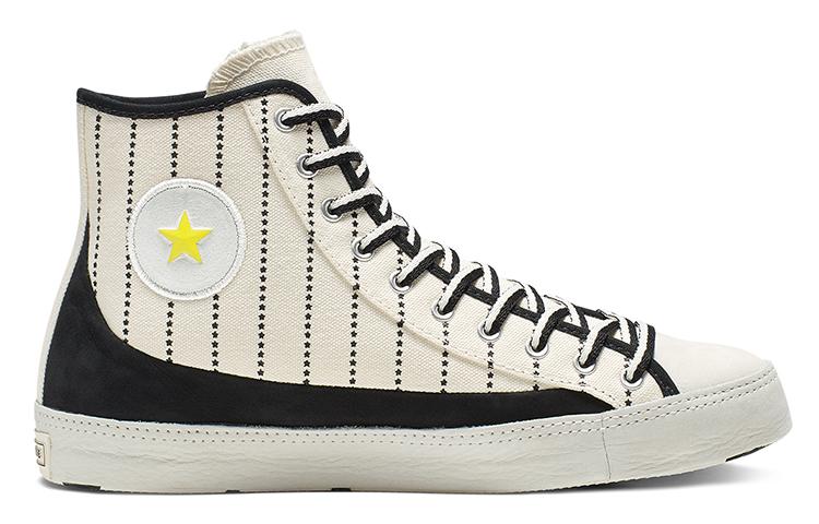 Men's Sneakers Converse Chuck Taylor All Star Sasha High top Canvas Shoes Unisex Black White
