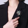 1pc Fashion Flower Brooch for Women Men Eye-Catching Pin Accessory for Stage&Special Occasions Memorable Gift Item