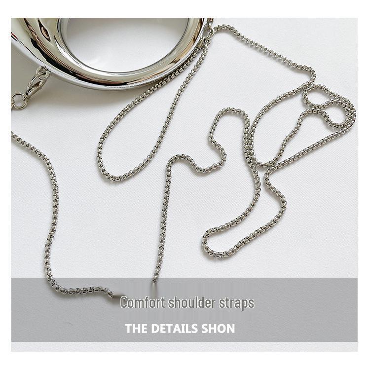 High-End Mini Crescent Acrylic Bag - Niche Fashion Lipstick Coin Purse Crossbody