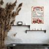 Vintage Bakery Metal Tin Sign Wall Decor Kitchen Bar Art