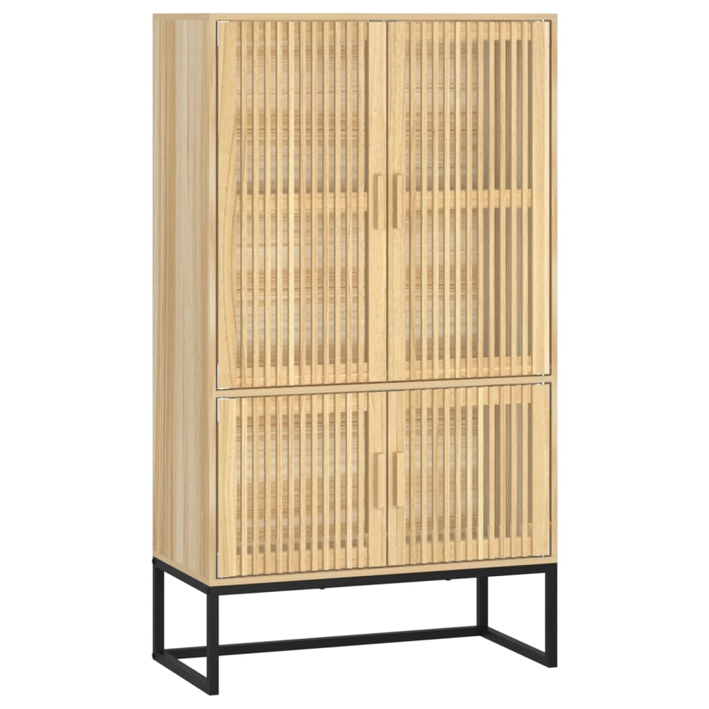 Highboard 70x35x125 Cm Engineered Wood