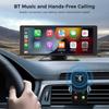 Displej přehrávače do auta Monitor CarPlay Android Auto Multimediální MP5 přehrávač 10,26palcový Přenosný IPS displej WiFi Bluetooth FM se 720P palubní kamerou