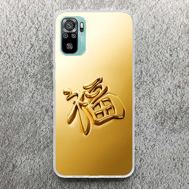 Fine Gold Pattern Printing Print Soft Case for Xiaomi Redmi Note 14 13 12S 11S Phone Shell 10 Pro Plus 11E 11T 12 11 10S 5G Cove